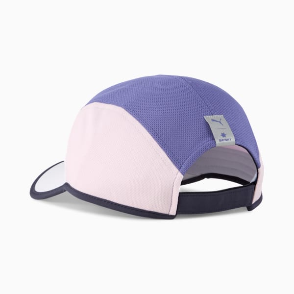 Casquette de course à 5 panneaux PUMA x SAYSKY, Blue Crystal, extralarge